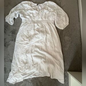 Lovely J Crew white dress!